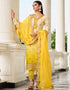 stylish yellow georgette designer party wear readymade salwar suit with yellow georgette 13447-prt19413 Close-up View