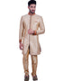 Daffodil Gold Indo western Art Silk Chudidaar