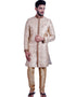 Flaxen Indo western Kinkhab Brocade Chudidaar