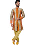 Khakhi Indo western Art Silk Chudidaar