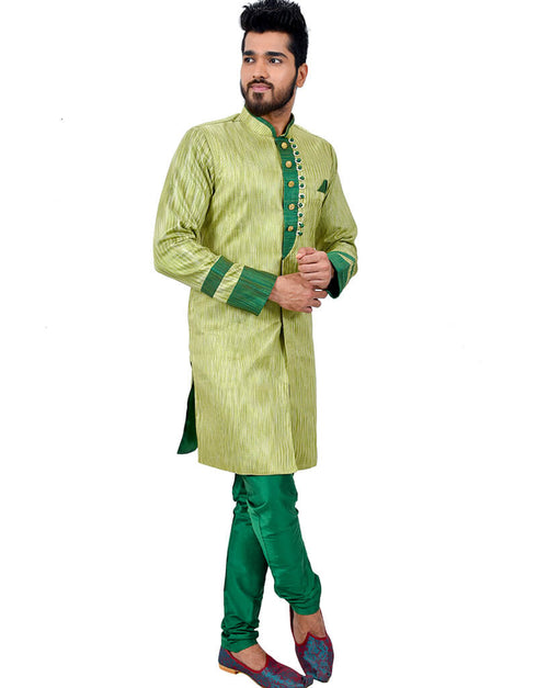 Kiwi Indo western Art Silk Chudidaar Closure View