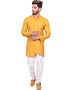 Mustard Indo western Cool Cotton Chudidaar