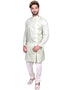 Mint Indo western Cool Cotton Chudidaar