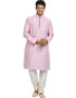 Lightpink Kurta Cotton Silk Chudidaar