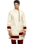 Beige Kurta Zari Brocade Chudidaar
