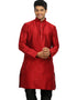 Red Kurta Art Silk Chudidaar