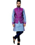 Little Boy Blue Kurta Art Silk Chudidaar