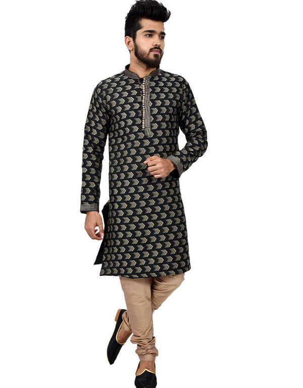 Light Brown Kurta Cottan Silk Chudidaar