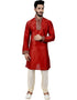 Maroon Kurta Art Silk Chudidaar