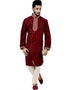 Maroon Kurta Art Silk Chudidaar
