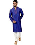 Blue Kurta Ghiccha Silk Chudidaar