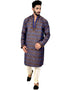 Multi Kurta Brocade Silk Chudidaar Closure View