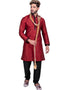 Maroon Kurta Art Silk Chudidaar