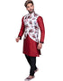 Maroon Kurta Art Silk Chudidaar
