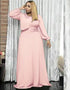 Dashiki African Maxi Dress Long Sleeve Elegant Ladies Clothes 2022