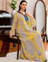 Sequins Party Abaya Islam Embroidered Arabic Dubai Evening Loose Gown