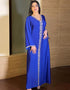 Diamonds Jalabiya Long Arabic Dress Evening Party Gown