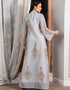 Sequins Dubai Abaya Women Jalabiya Evening Party Dress Imitation Linen Gold Embroidery