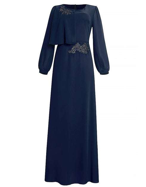 Dashiki African Maxi Dress Long Sleeve Elegant Ladies Clothes 2022