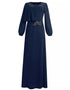 Dashiki African Maxi Dress Long Sleeve Elegant Ladies Clothes 2022