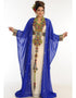 Trendy Multicolor Georgette Hand Zari Embroidery Kaftan