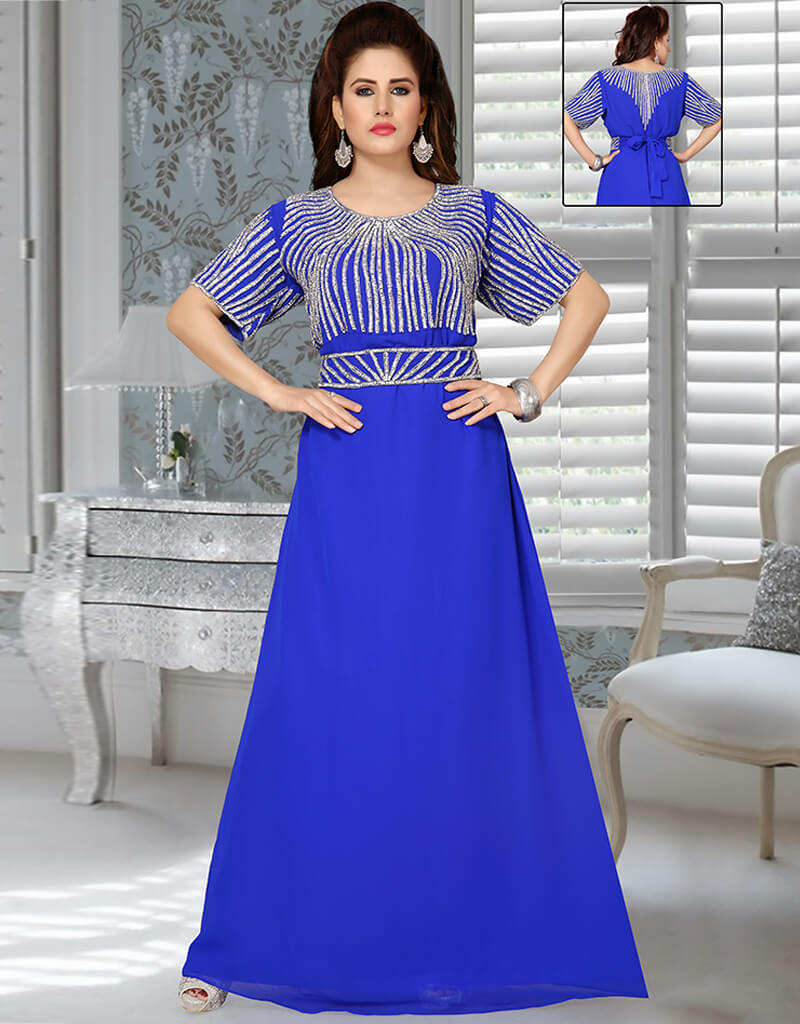 MG 28 MOROCCON KAFTAN - BLUE
