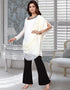 Islamic White Georgette Salwar Kameez