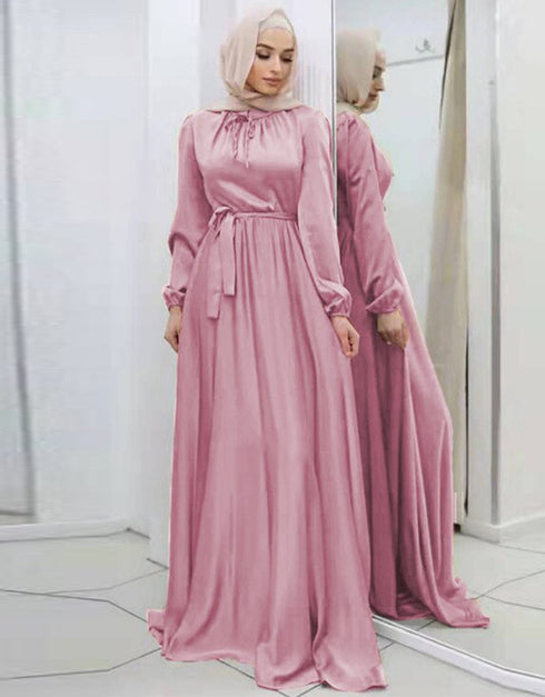 Latest Fashion Belted Dress For Women