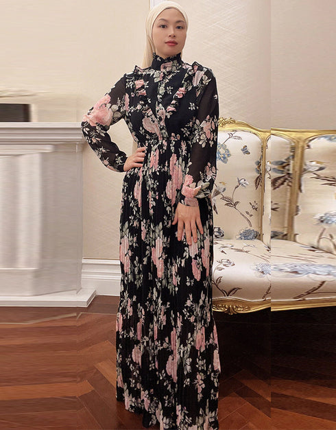 Latest Printed Long Dress for Women