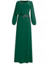Dashiki African Maxi Dress Long Sleeve Elegant Ladies Clothes 2022