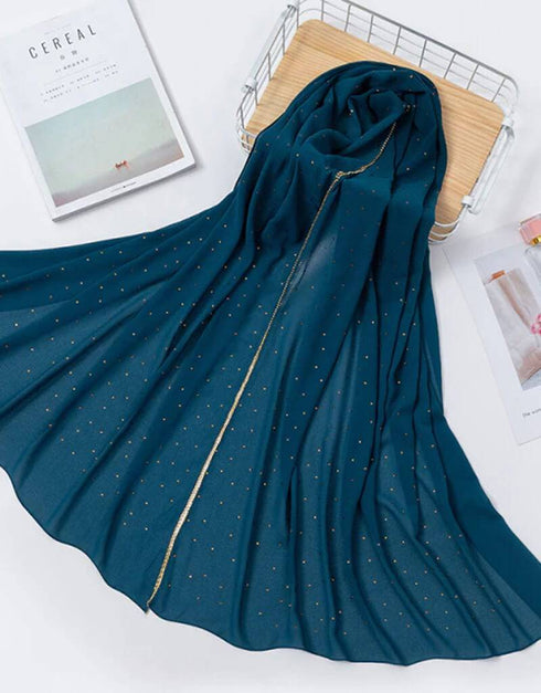 Diamond chiffon Women Long Hijab Scarf
