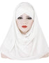 Full Cover Jersey Hijab Clothing - 3 Cross Layers