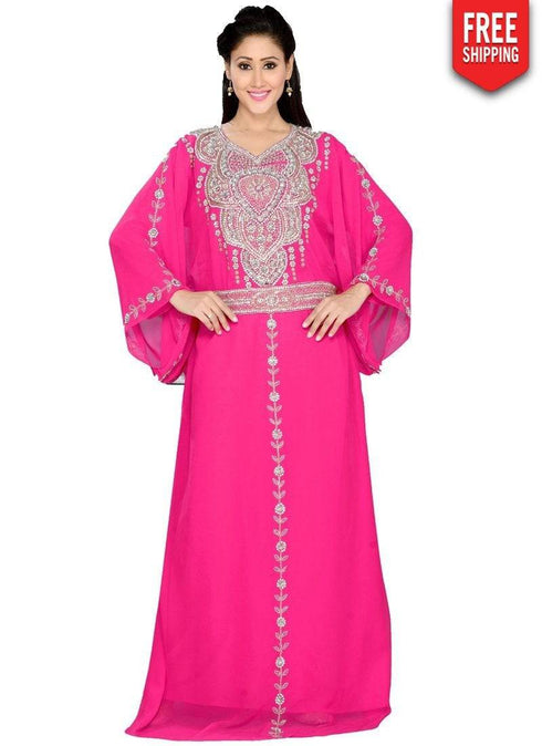 A-line kaftan Bright