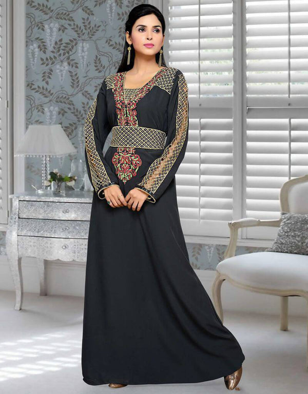Abaya different sleeve work