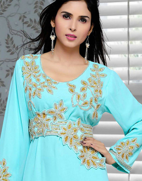 Aline kaftan cut work