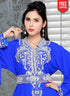 Bell Sleeves Embroidered Kaftan Bright