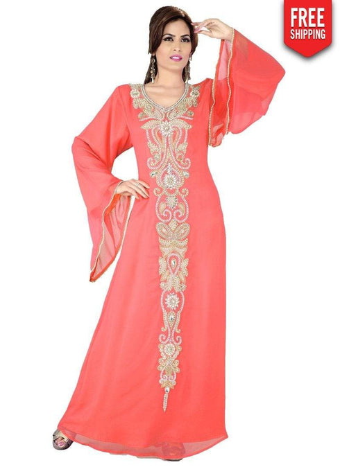 Brilliant Lavender Fashionable Bell Sleeve Farasha