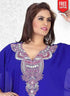 Buxom Faux Georgette Designer Kaftan