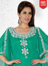 Celadon Trendy Farasha Kaftan