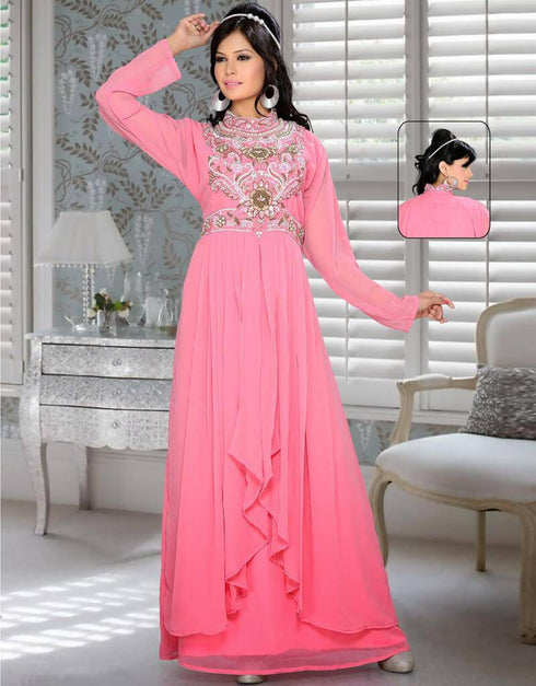 Comfortable Embroidered Kaftan