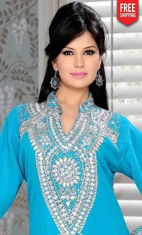 Decorative Jacket Style Kaftan