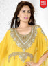 Designer Farasha Kaftan Golden