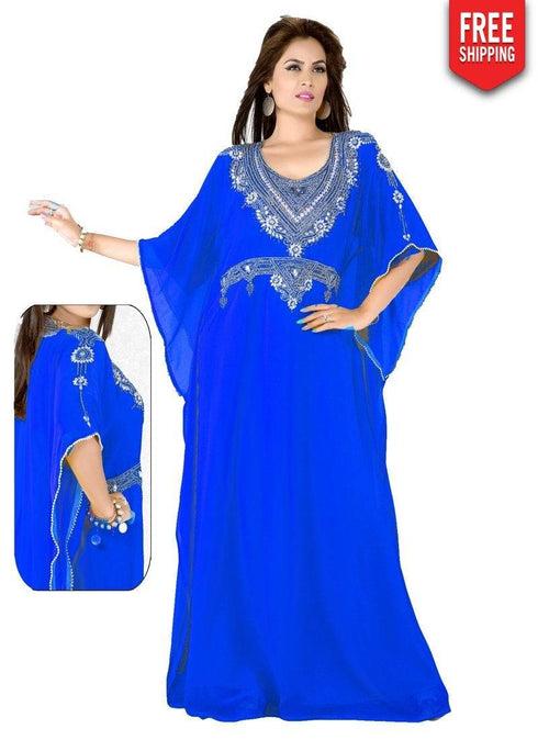 Designer Farasha Kaftan Golden