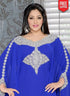 Designer Long Work Sleeve Farasha Style Kaftan With Light Work