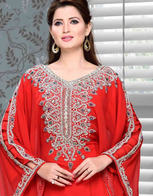 Different sleeve kaftan