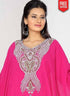 Dressy Embroidered Long Kaftan Dresses