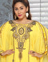 Dubai Style Kaftan With Hand Work