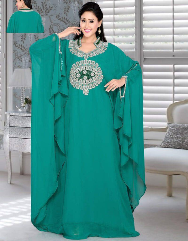 Elegant Embroidered Kaftan
