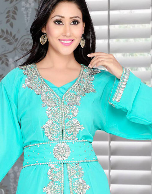 Embellish Embroidered Moroccan Kafta