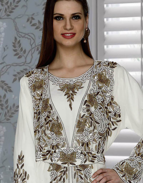 Embellish Embroidered Stylish Kaftan Dresses